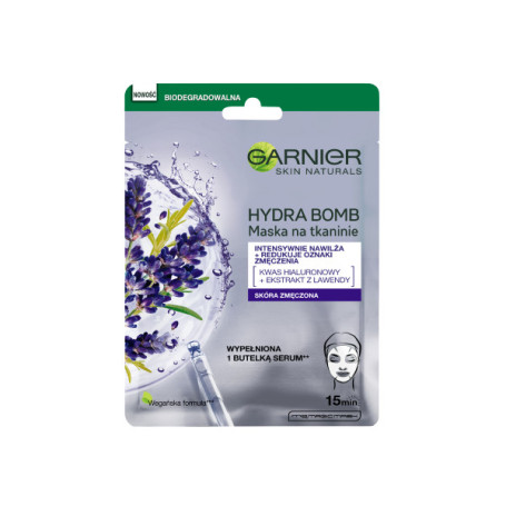 Hydra Bomb redukująca oznaki zmęczenia maska na tkaninie z eks