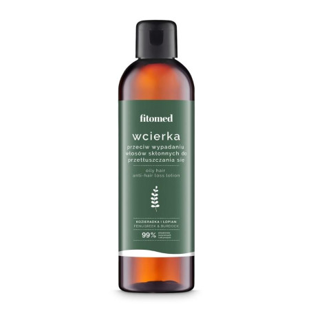 Wcierka przeciw wypadaniu włosów skłonnych do przetłuszczani