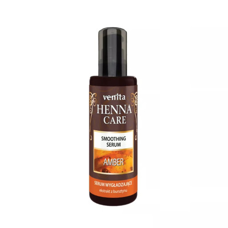 Henna Care Amber wygładzające serum do włosów i końcówek 5