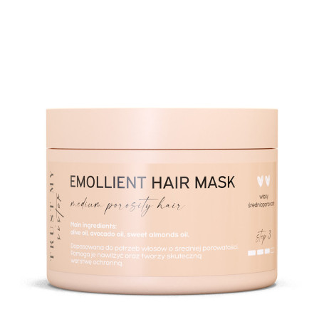 Emollient Hair Mask emolientowa maska do włosów średnioporowa