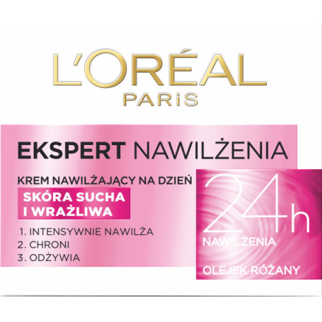Ekspert Nawilżenia krem nawilżający na dzień do skóry suche
