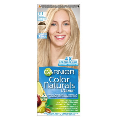 Color Naturals Creme krem koloryzujący do włosów 111 Jasny Po