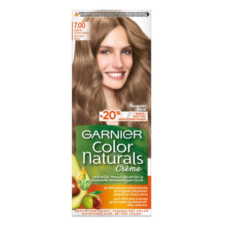 Color Naturals Creme krem koloryzujący do włosów 7.00 Głębo