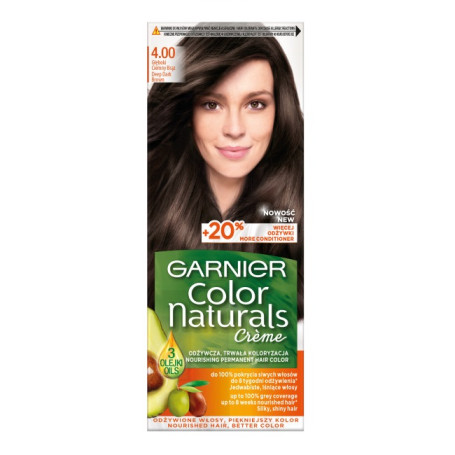Color Naturals Creme krem koloryzujący do włosów 4.00 Głębo