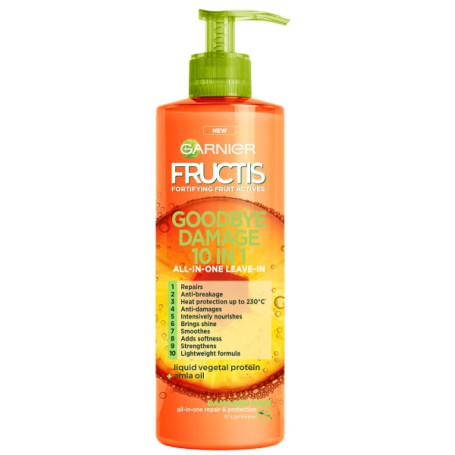 Fructis Goodbye Damage 10in1 krem bez spłukiwania do włosów 4
