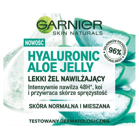 Hyaluronic Aloe Jelly lekki żel nawilżający do skóry normaln