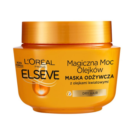 Elseve Magiczna Moc Olejków odżywcza maska balsam do włosów 