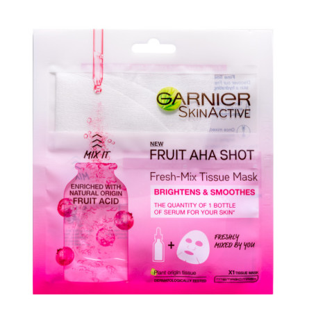 Fruit Aha Shot Fresh-Mix Tissue Mask intensywnie nawilżająca m