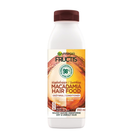 Fructis Macadamia Hair Food odżywka wygładzająca do włosów 