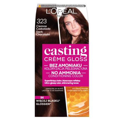 Casting Creme Gloss farba do włosów 323 Ciemna Czekolada