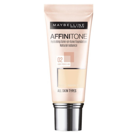 Affinitone Foundation nawilżający podkład 02 Light Porcelain