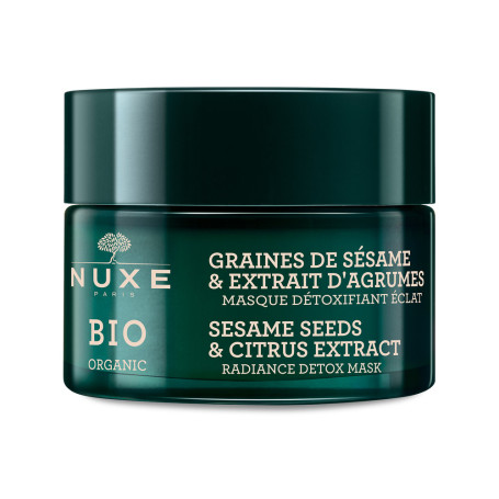 Bio Organic rozświetlająca maska detoksykująca z ekstraktem z