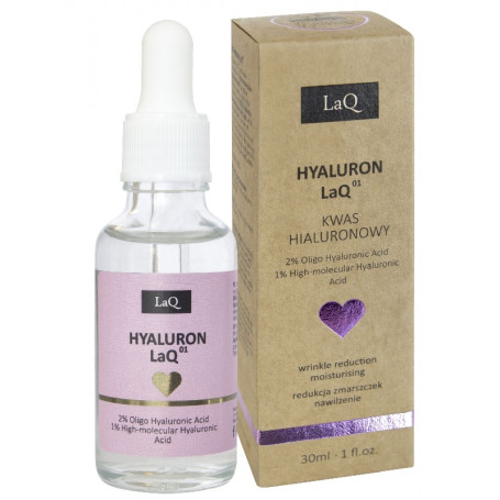 Hyaluron LaQ01 serum nawilżające Kocica Piwonia 30ml