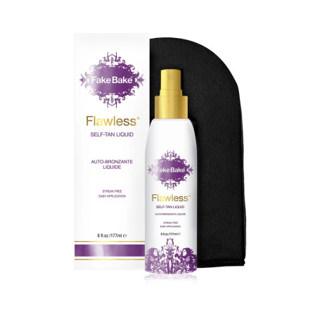 Flawless Self-Tan Liquid samoopalacz w płynie 177ml + rękawica