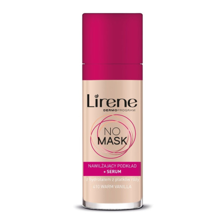 No Mask nawilżający podkład + serum 410 Warm Vanilla 30ml