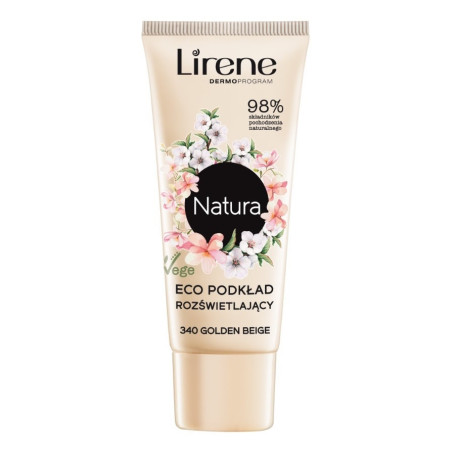 Natura Eco podkład rozświetlający 340 Golden Beige 30ml