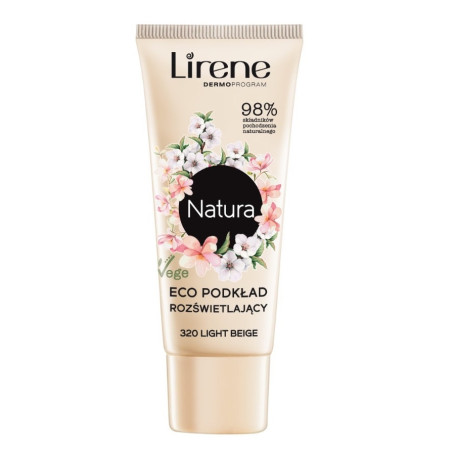 Natura Eco podkład rozświetlający 320 Light Beige 30ml