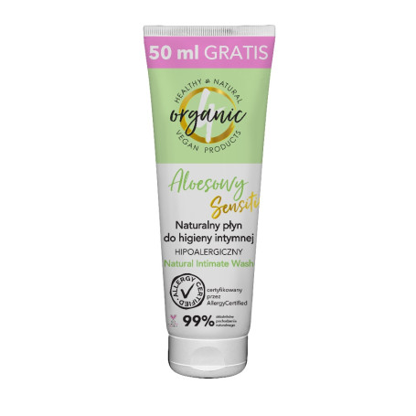 Naturalny płyn do higieny intymnej Aloesowy 250ml
