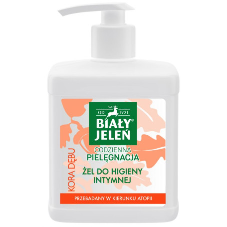 Hipoalergiczny żel do higieny intymnej z ekstraktem z kory dęb