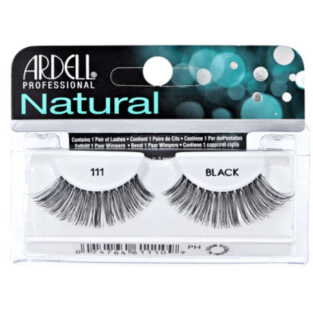 Natural 111 1 para sztucznych rzęs Black