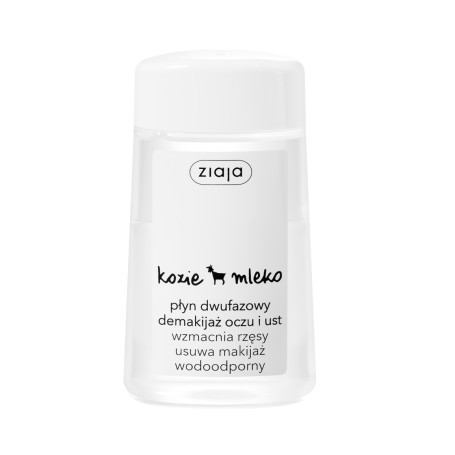 Kozie Mleko płyn dwufazowy demakijaż oczu i ust 120ml