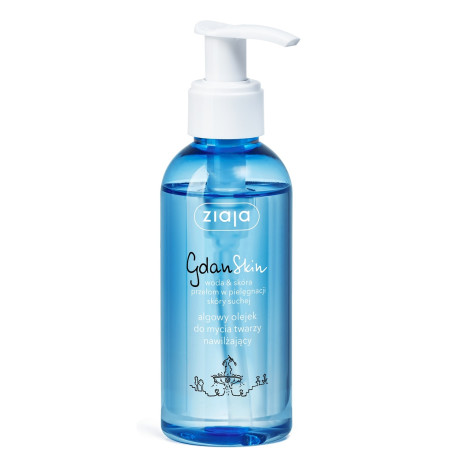 GdanSkin algowy olejek do mycia twarzy nawilżający 140ml