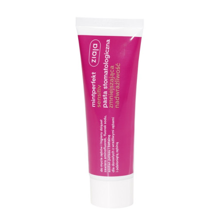 Mintperfekt Sensitiv pasta do zębów stomatologiczna zmniejszaj
