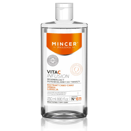 Vita C Infusion regenerujący płyn micelarny do twarzy No.611 2