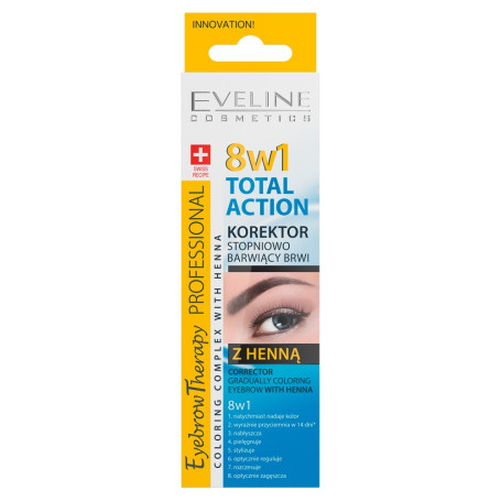 Eyebrow Therapy Professional 8w1 Total Action korektor stopniowo