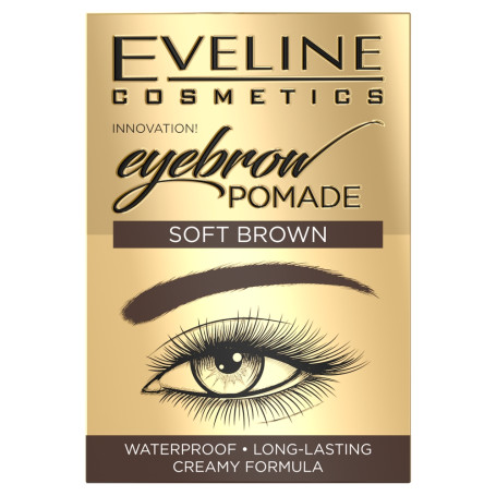 Eyebrow Pomade pomada do brwi Soft Brown