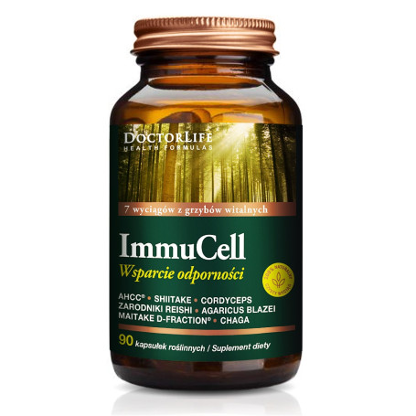 ImmuCell Defense ekstrakty z grzybów witalnych suplement diety 