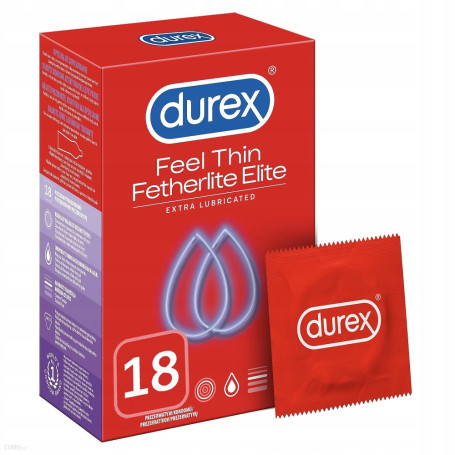 Durex prezerwatywy Fetherlite Elite 18 szt ultracienkie