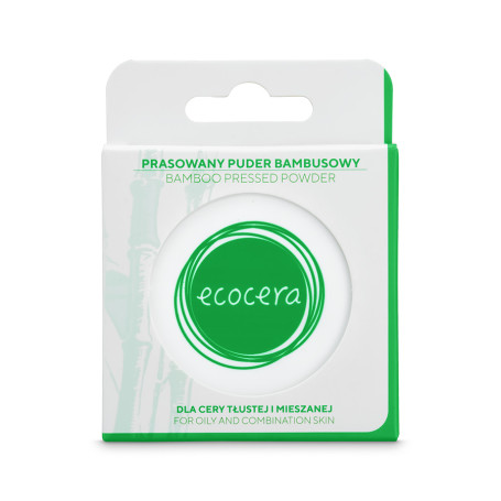 Bamboo Pressed Powder prasowany puder bambusowy dla cery tłuste