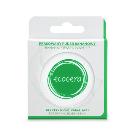 Banana Pressed Powder prasowany puder bananowy dla cery suchej i