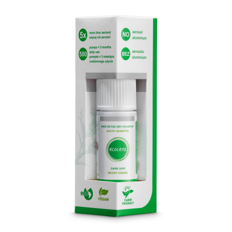 Hair Detox Shampoo suchy szampon do włosów ciemnych 15g