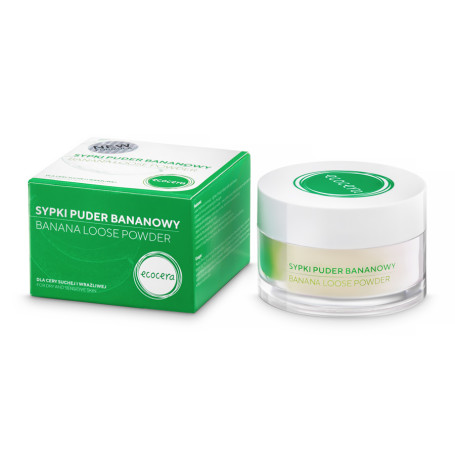 Banana Loose Powder sypki puder bananowy dla cery suchej i wraż