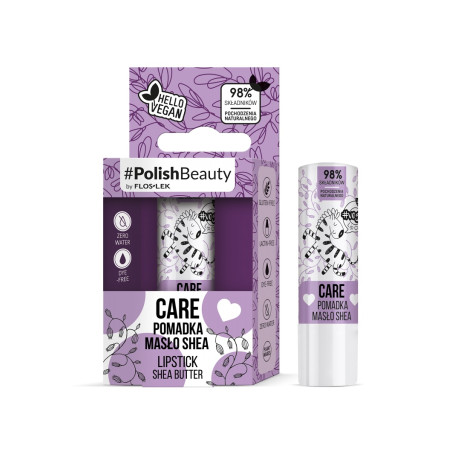 Vege Lip Care wegańska pomadka do ust Masło Shea 4.1g