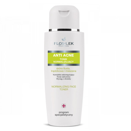 Anti Acne tonik normalizujący skóra tłusta trądzikowa i mies