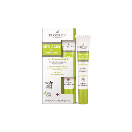 Anti Acne żel punktowy na niedoskonałości 20ml