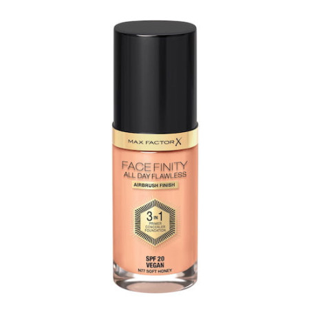 Facefinity All Day Flawless 3w1 kryjący podkład w płynie N77