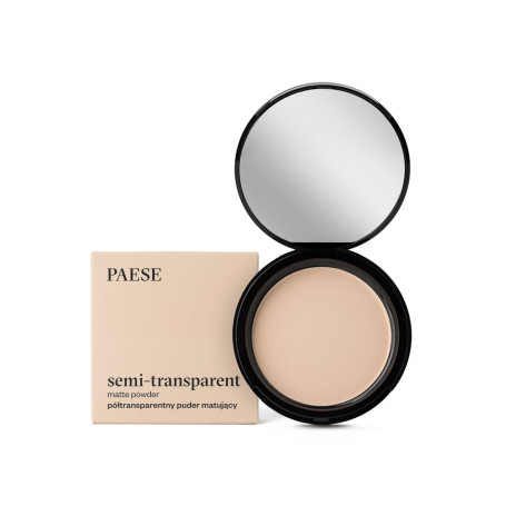 Semi-Transparent Matte Powder półtransparentny puder matujący