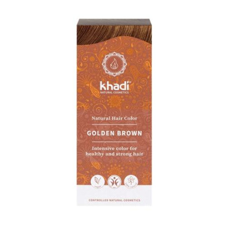 Natural Hair Colour henna do włosów Złoty Brąz 100g