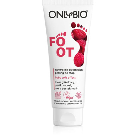 Foot naturalnie złuszczający peeling do stóp 75ml