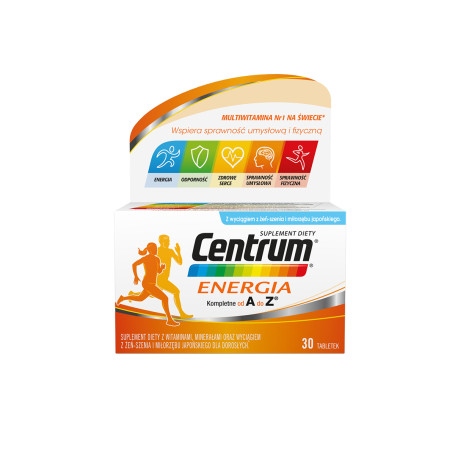 Energia witaminy z wyciągiem z żeń-szenia suplement diety 30 