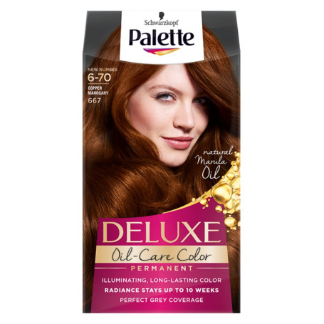 Deluxe Oil-Care Color farba do włosów trwale koloryzująca z m