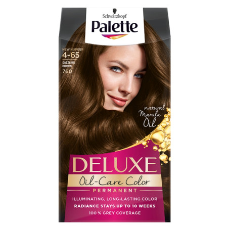 Deluxe Oil-Care Color farba do włosów trwale koloryzująca z m