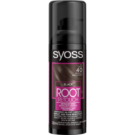 Root Retouch spray do maskowania odrostów Czarny 120ml