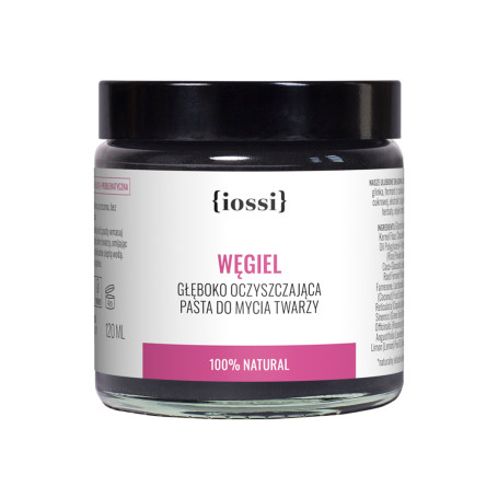 Węgiel oczyszczająca pasta do mycia twarzy z węglem aktywnym 