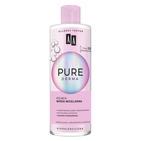 Pure Derma kojąca woda micelarna 400ml