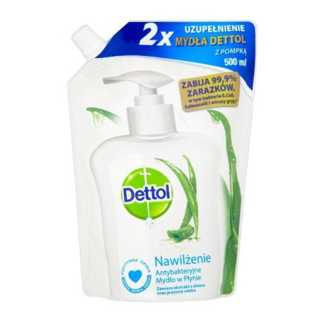 Dettol mydło w płynie antybakteryjne nawilżenie uzupełnienie